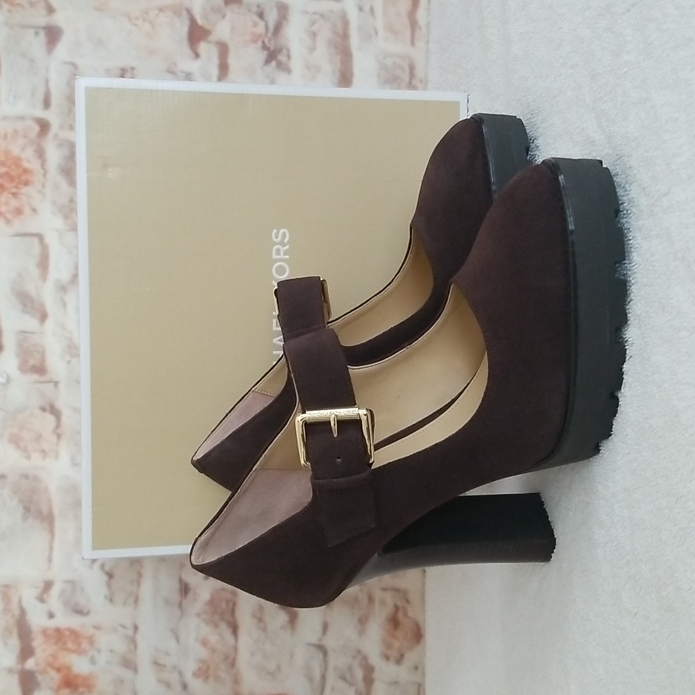 New Michael Kors Flynn Mary Jane Heels